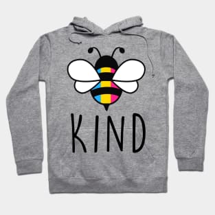 Be Kind Pansexual Bee Gay Pride LGBT Rainbow Hoodie